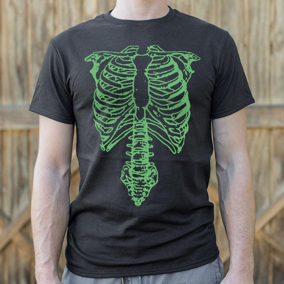 Tap The Spinal Skeleton T-Shirt (Mens) Mens T-Shirt US Drop Ship 