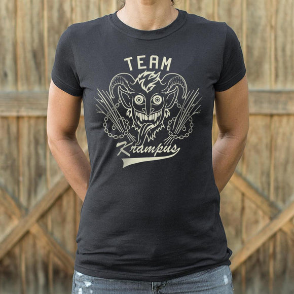 Team Krampus T-Shirt (Ladies) Ladies T-Shirt US Drop Ship 