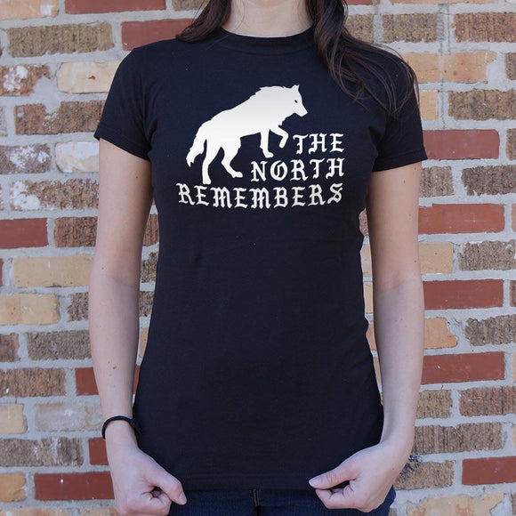 The North Remembers T-Shirt (Ladies) Ladies T-Shirt US Drop Ship 