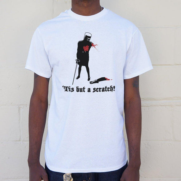 Tis But A Scratch! T-Shirt (Mens) Mens T-Shirt US Drop Ship 