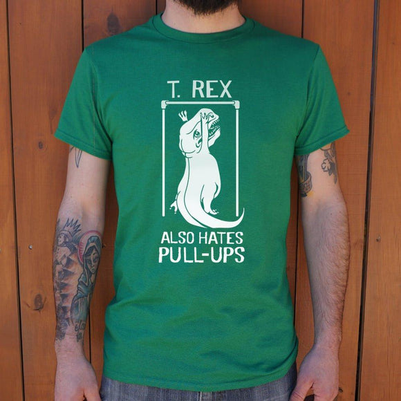 T.Rex Also Hate Pull Ups T-Shirt (Mens) Mens T-Shirt US Drop Ship 