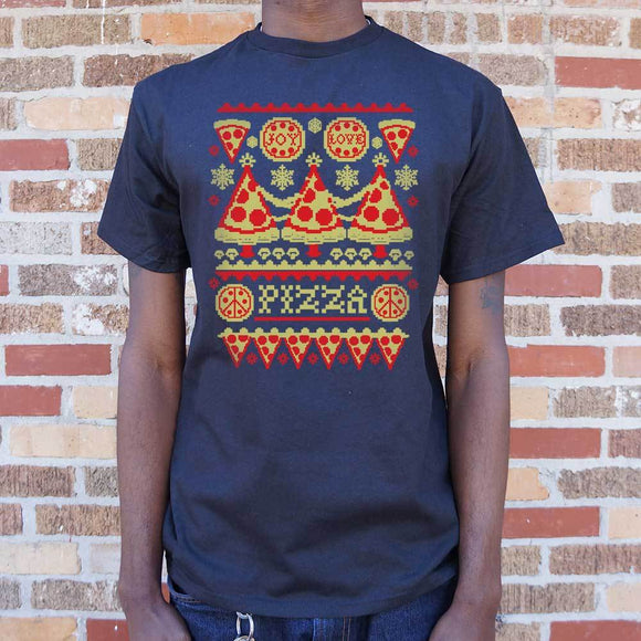 Ugly Pizza Sweater T-Shirt (Mens) Mens T-Shirt US Drop Ship 