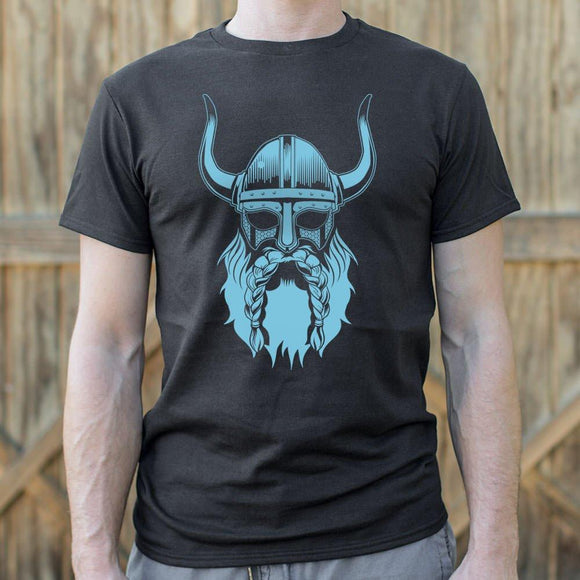 Viking Spirit Beard T-Shirt (Mens) Mens T-Shirt US Drop Ship 