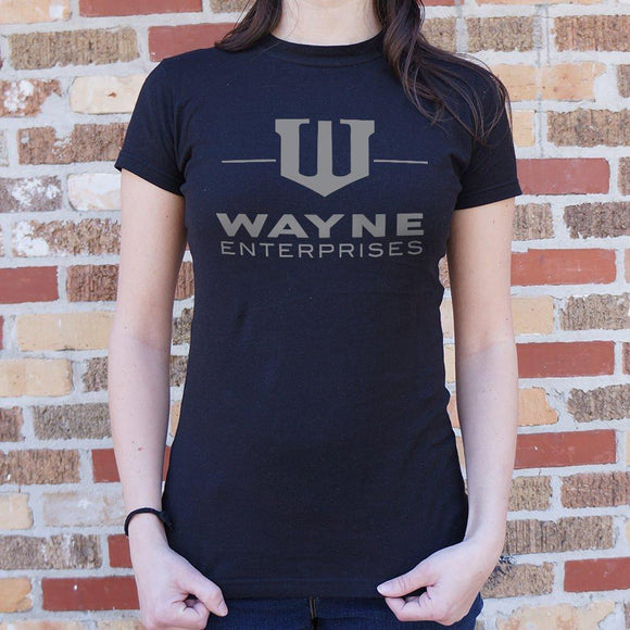 Wayne Enterprises T-Shirt (Ladies) Ladies T-Shirt US Drop Ship 