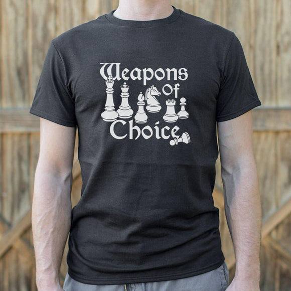 Weapons Of Choice Chess T-Shirt (Mens) Mens T-Shirt US Drop Ship 