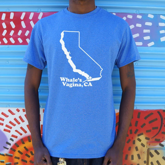 Whale's Vagina, CA T-Shirt (Mens) Mens T-Shirt US Drop Ship 