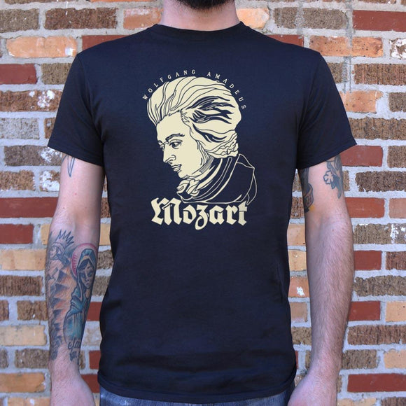 Wolfgang Amadeus Mozart Portrait T-Shirt (Mens) Mens T-Shirt US Drop Ship 