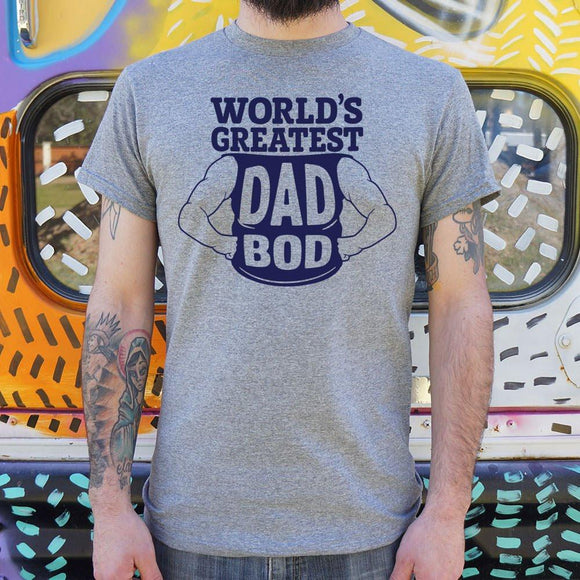 World's Greatest Dad Bod T-Shirt (Mens) Mens T-Shirt US Drop Ship 