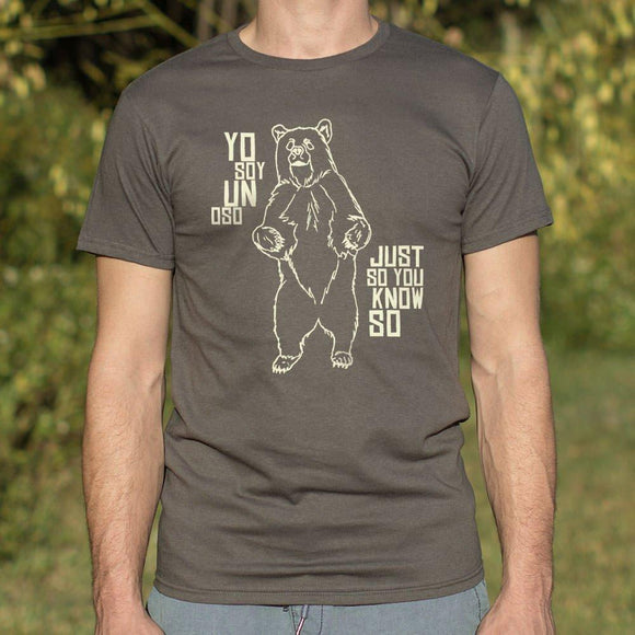 Yo Soy Un Oso T-Shirt (Mens) Mens T-Shirt US Drop Ship 