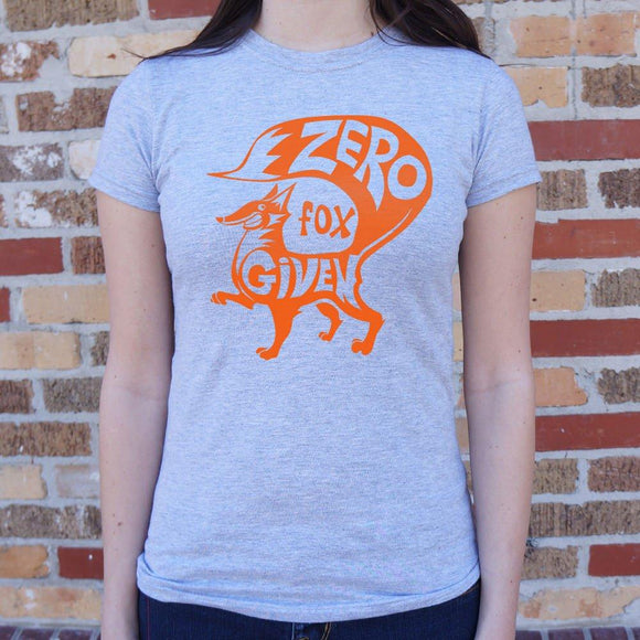 Zero Fox Given T-Shirt (Ladies) Ladies T-Shirt US Drop Ship 